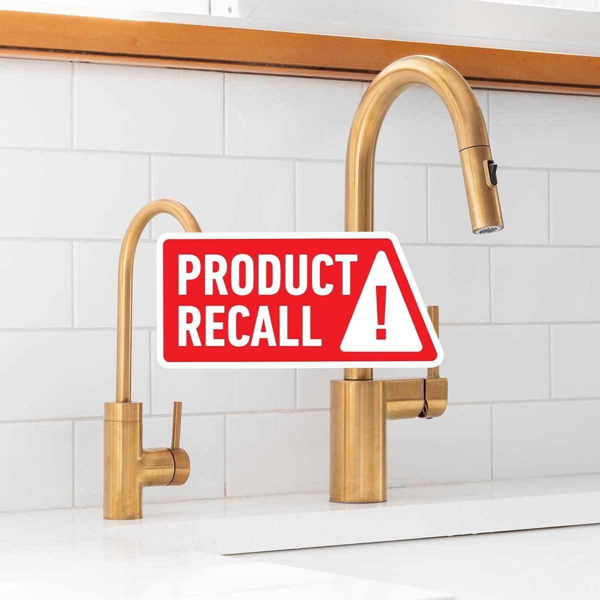 5 Faucets Available On Amazon Recalled