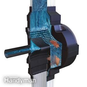 rain barrel downspout diverter