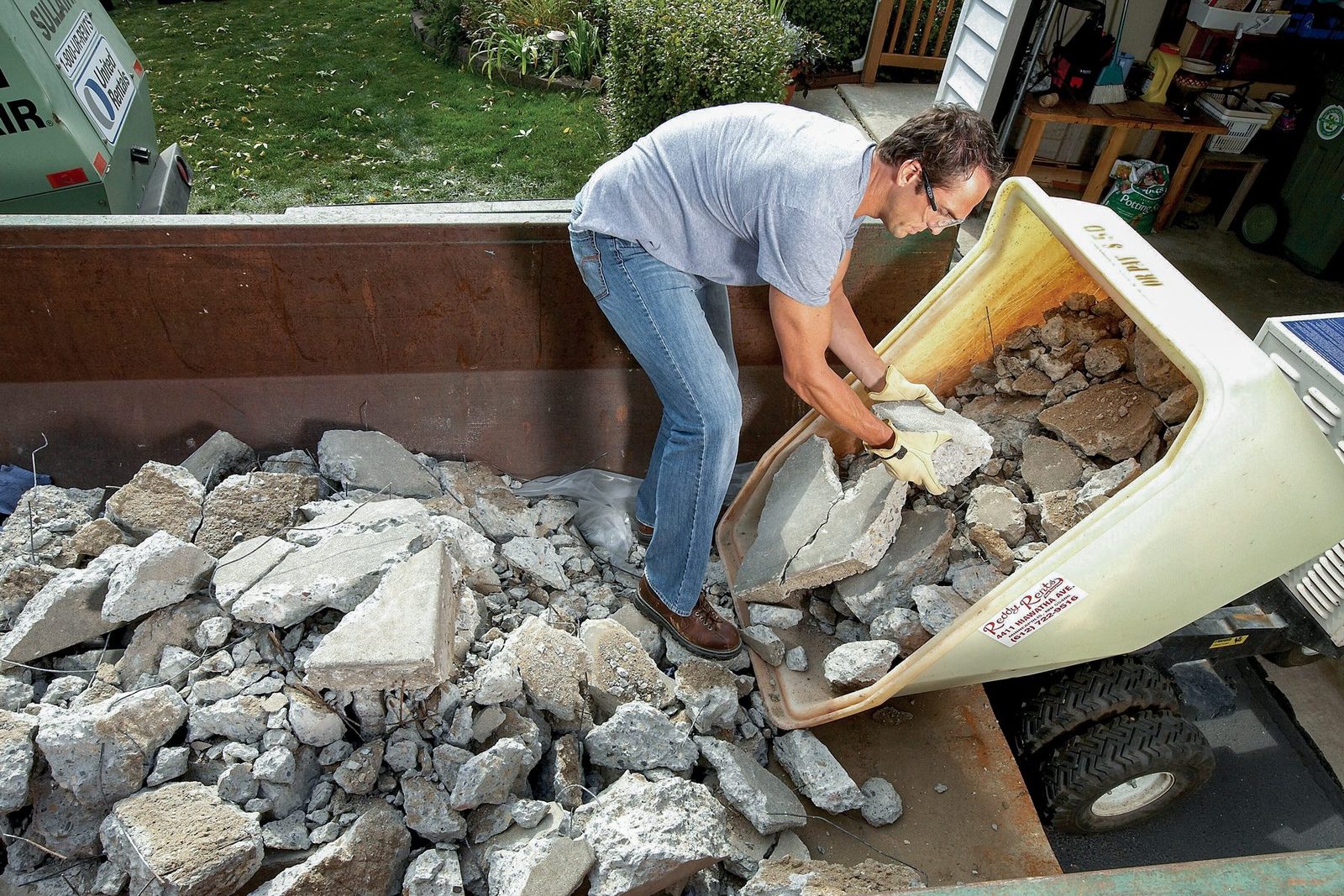 How to Get Rid of Concrete