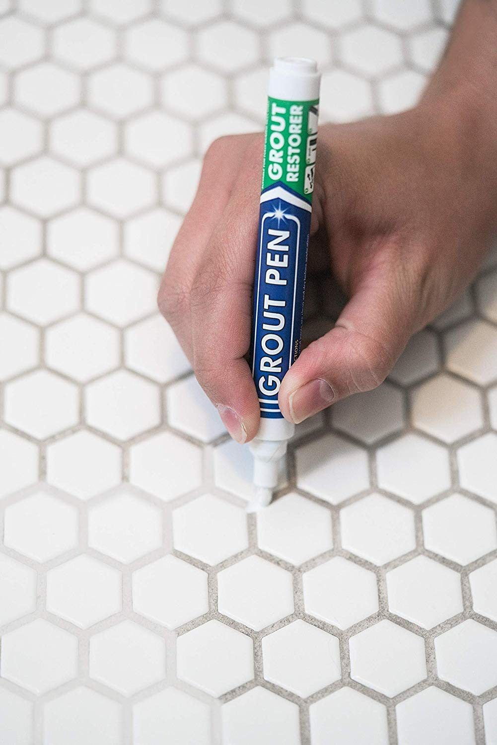 This Magic Pen Will Clean Your Grout For Good