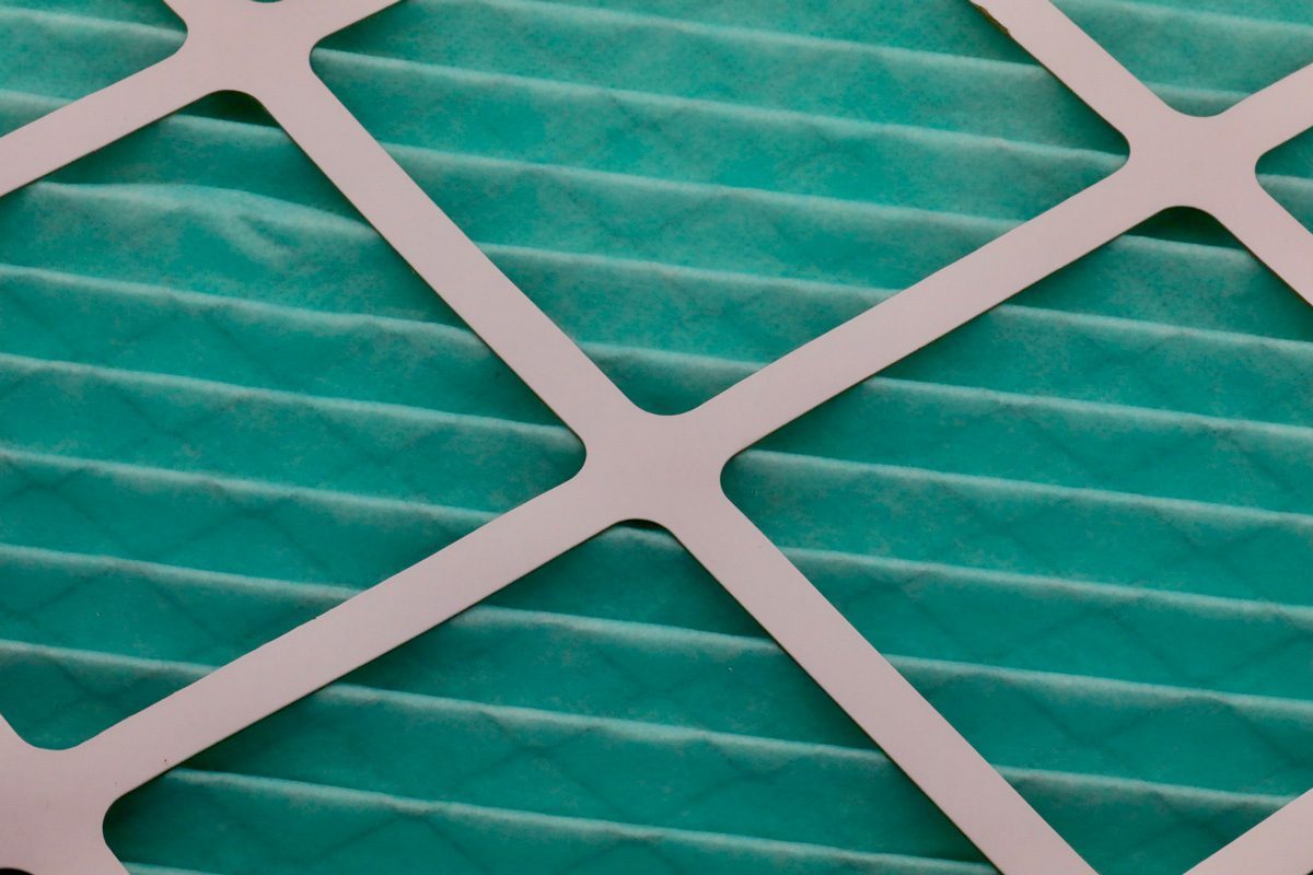 close up of MERV 11 filter