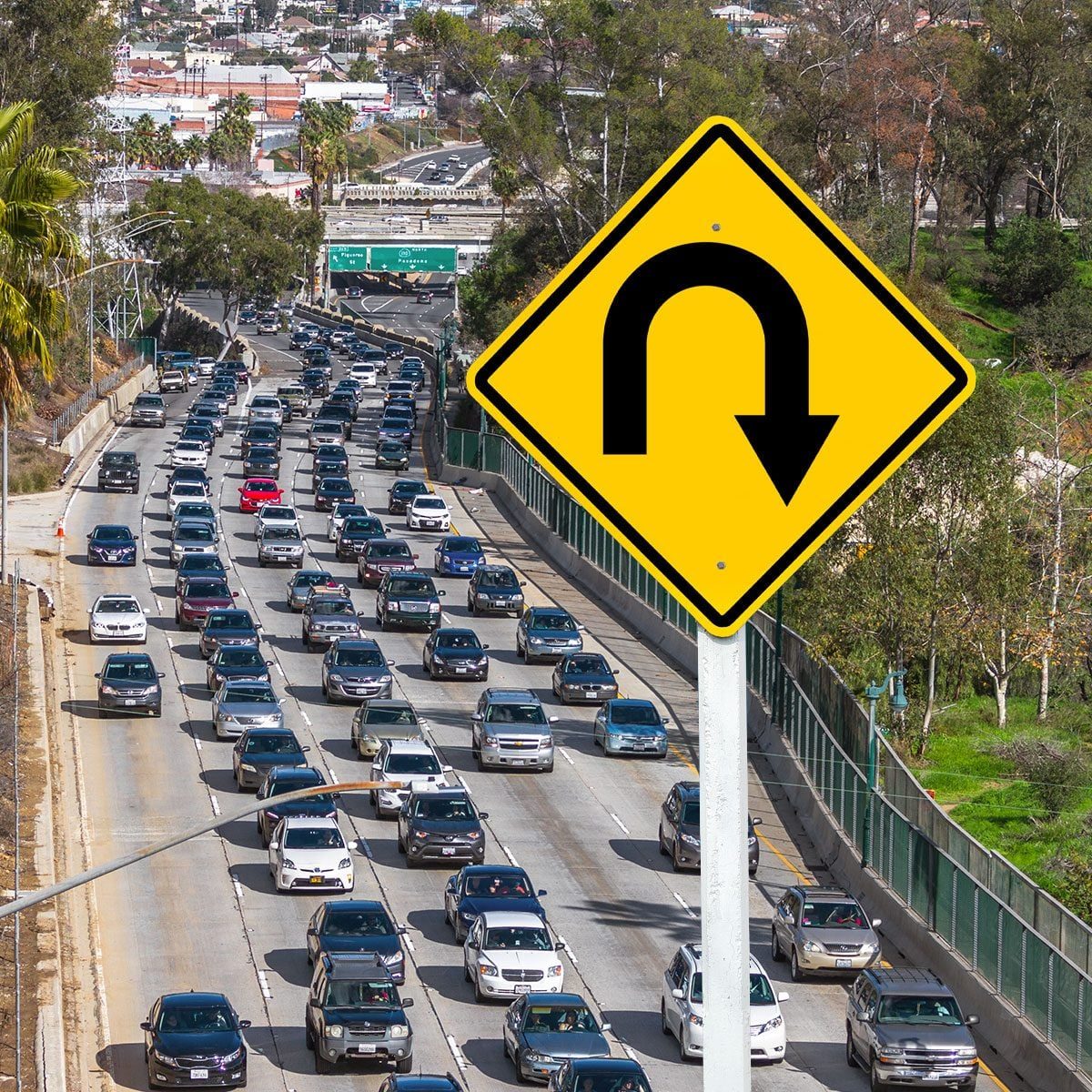 Can You Take A U Turn On The Highway