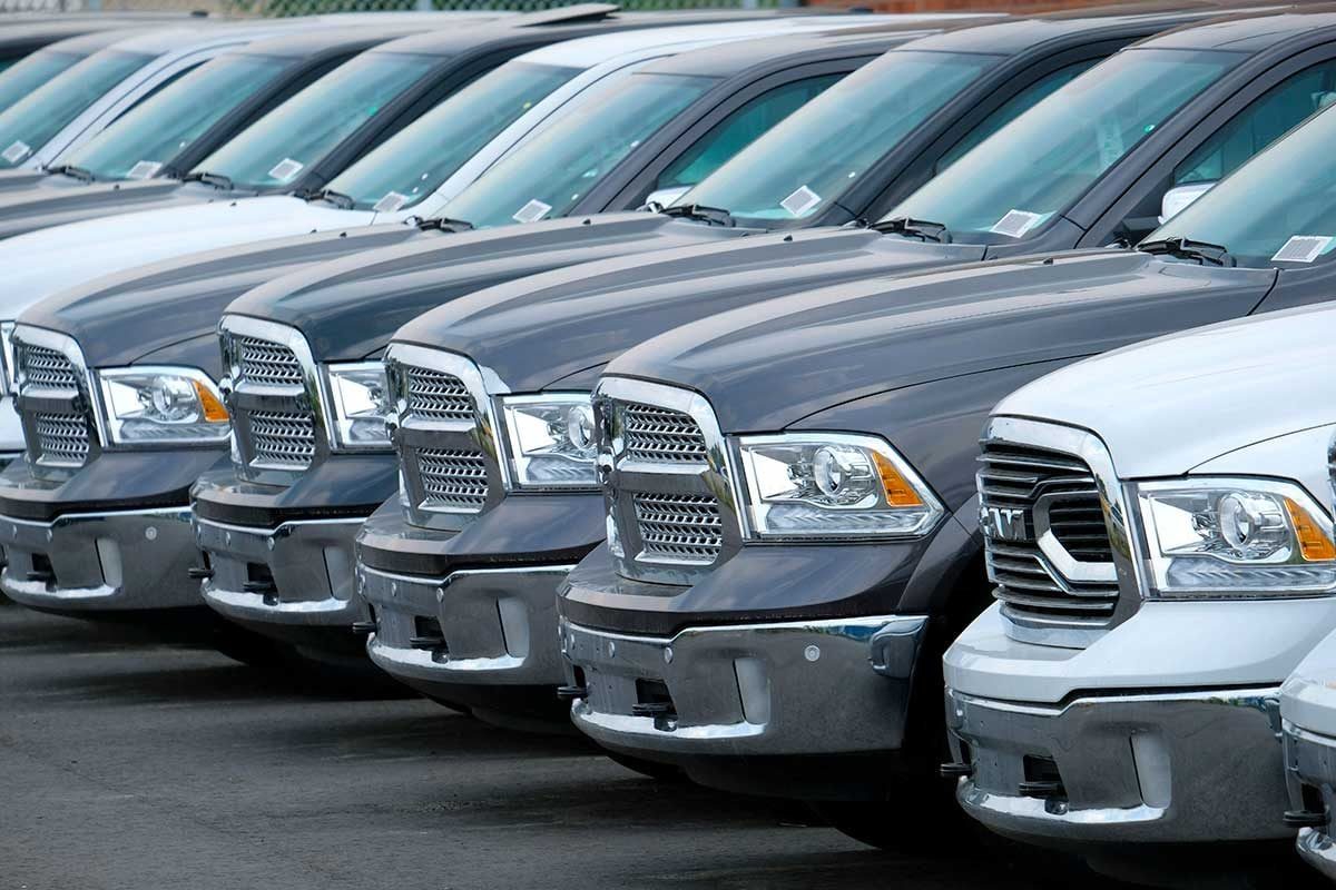 Chrysler is recalling some of its Rams due to the mirror glass.