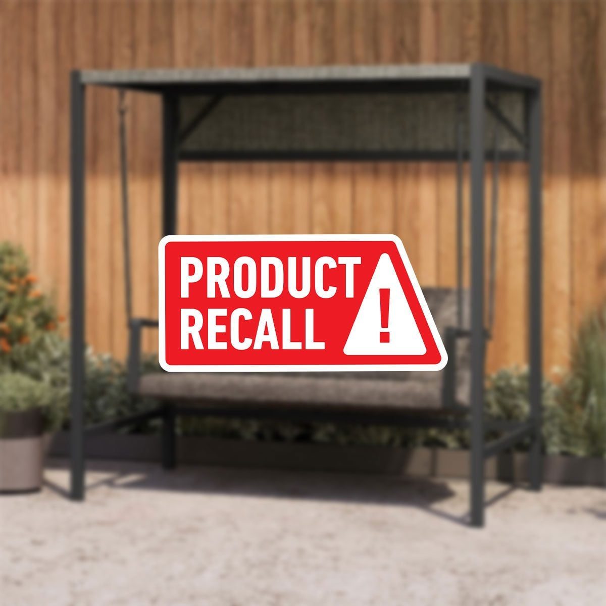 Agio Menlo Woven Patio Swings