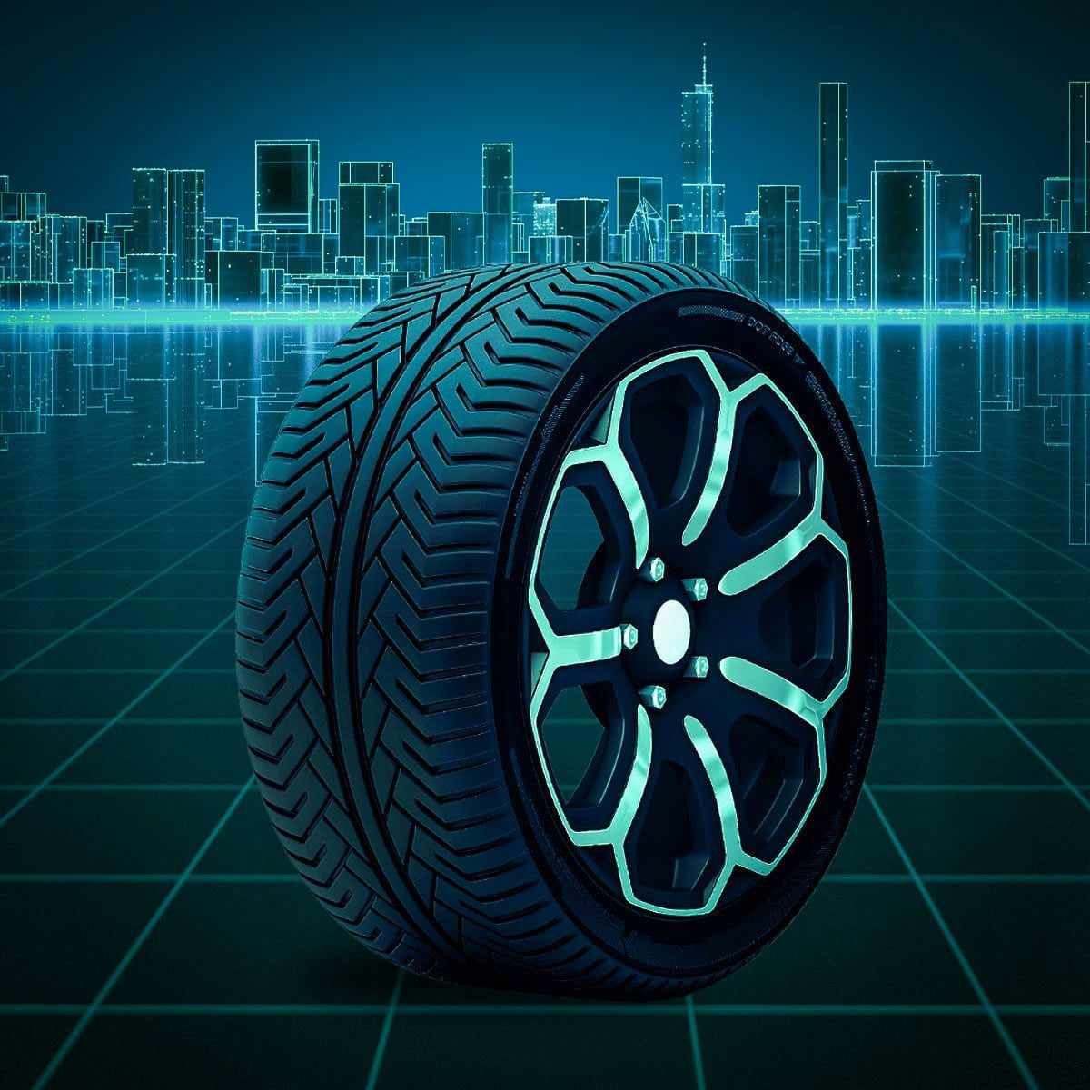 Cyber Tires That Talk To Your Town Are Coming