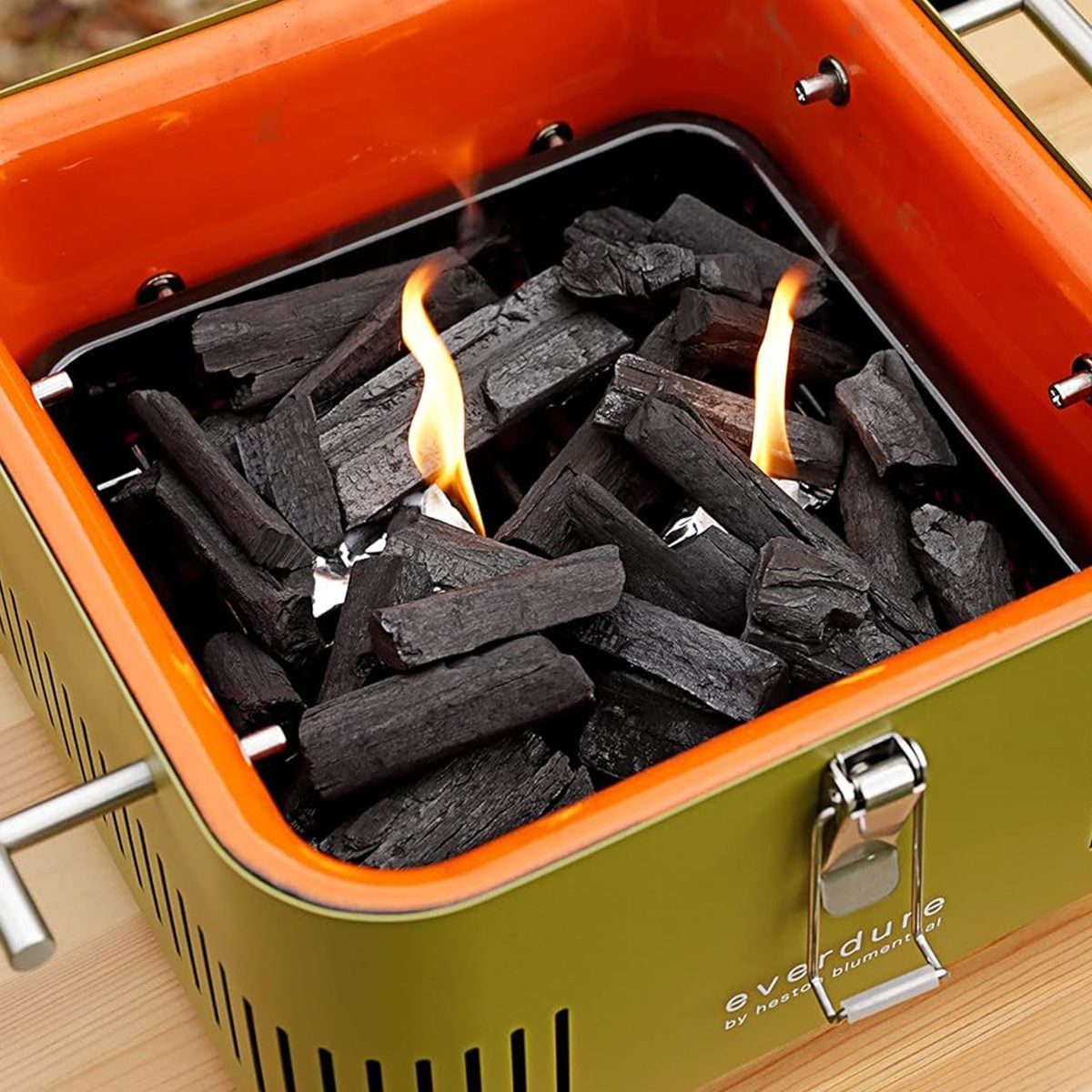 The Everdure Cube Grill Is a Portable Grill, Prep Station and Food Storage Container All in One