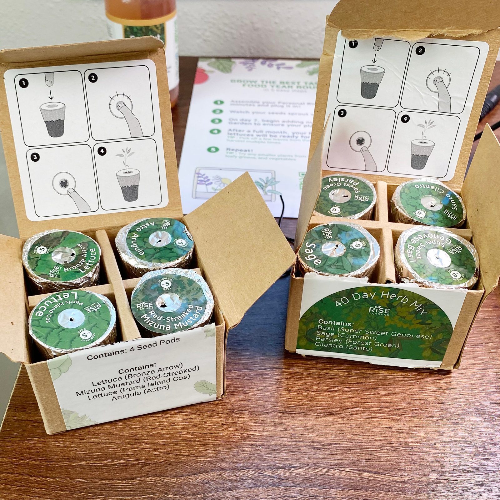 Vernl Raise Personal Indoor Garden Seed Pods