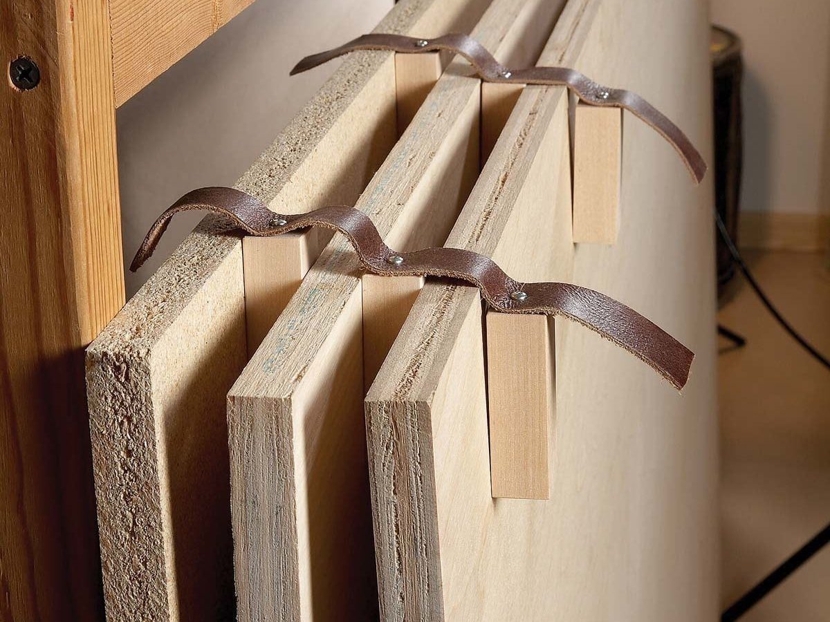 The Best Hack For Storing Plywood