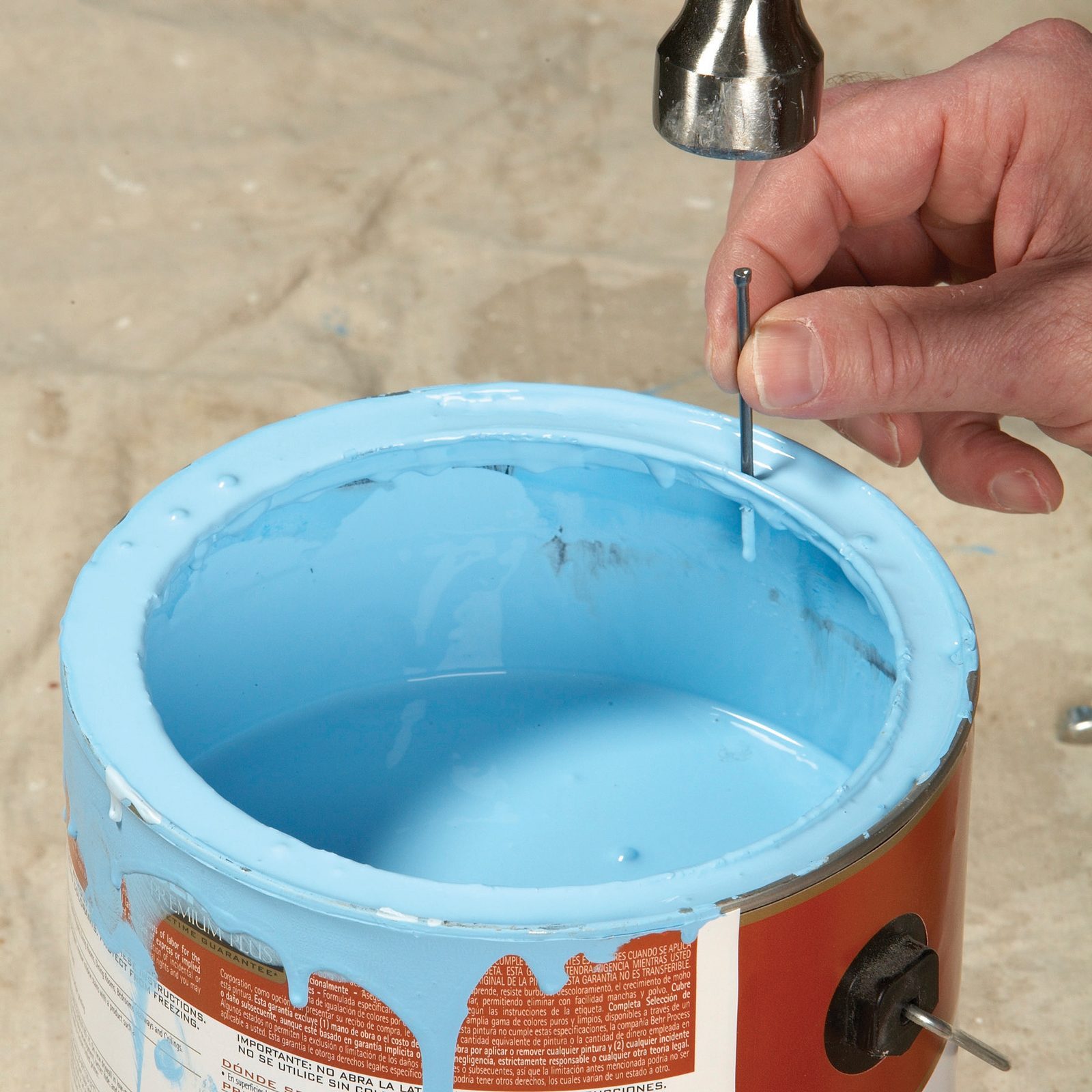 Does Storing Paint Cans Upside Down Actually Work?