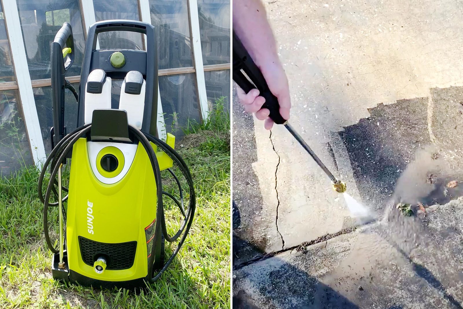 The Sun Joe Electric Pressure Washer— One of the Best Power Washers for Homeowners