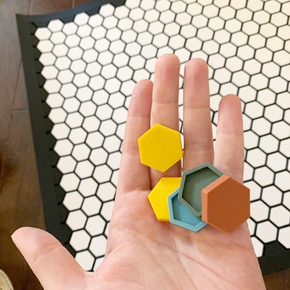 TikTok Made Us Buy the Customizable Letterfolk Tile Mat for Entryways