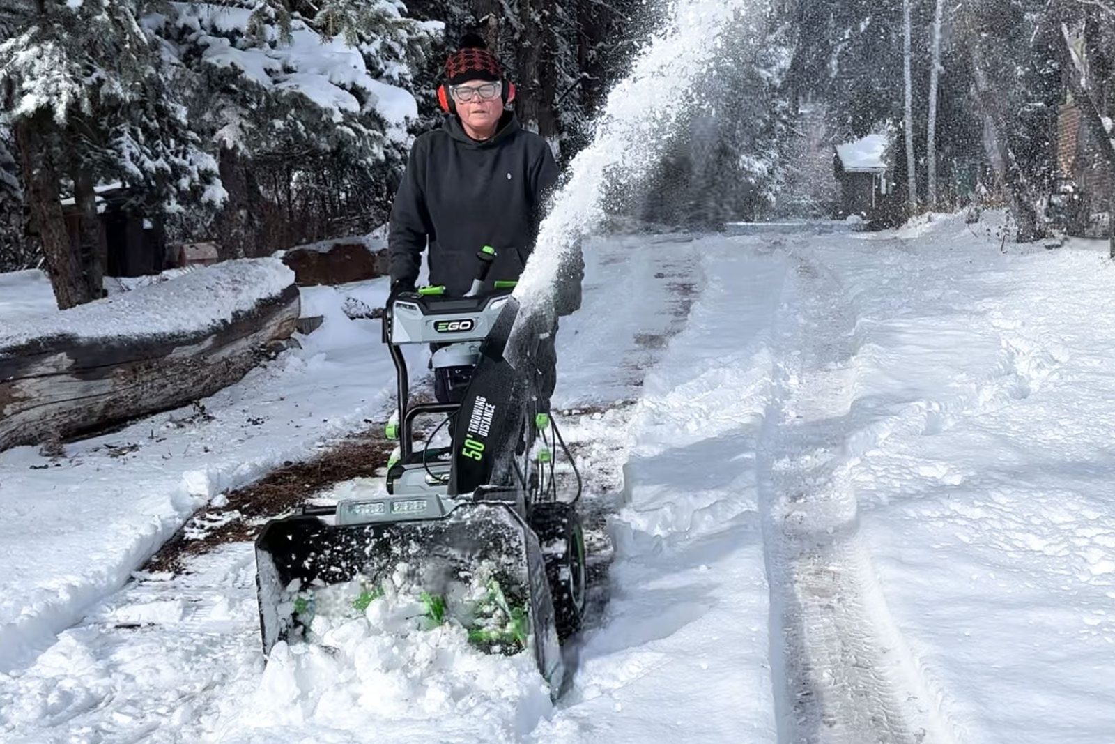 I Tried the EGO Cordless Two-Stage Snow Blower, and I'm Sold on this Snow Clearing Beast