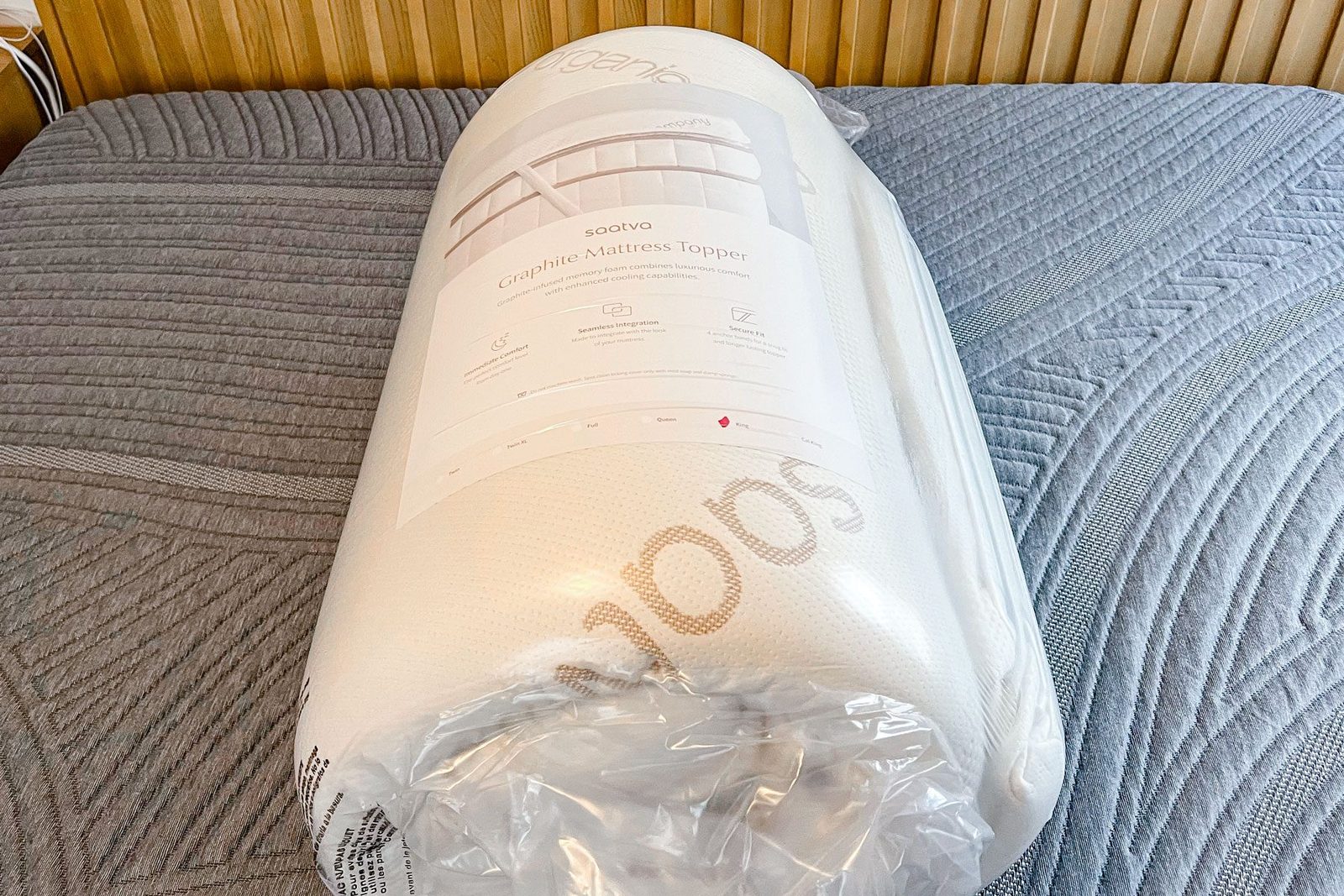 Saatva Graphite Memory Foam Mattress Topper Review: It Immediately Changed the Way I Sleep
