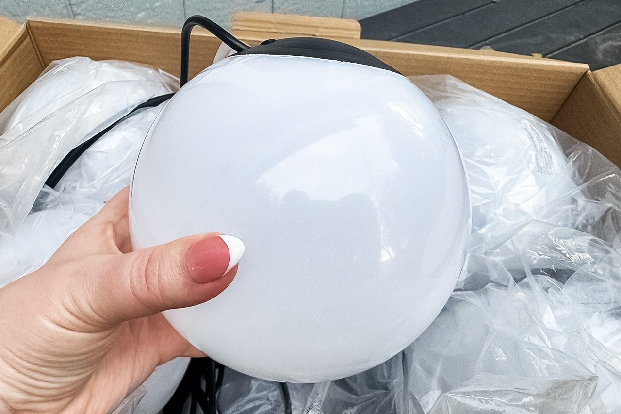 Upgrade Your Patio with These Oversized Smart Sphere Lights
