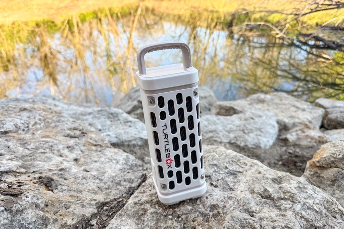 We Tried the Rugged Speaker Everyone's Talking About—Meet Turtlebox