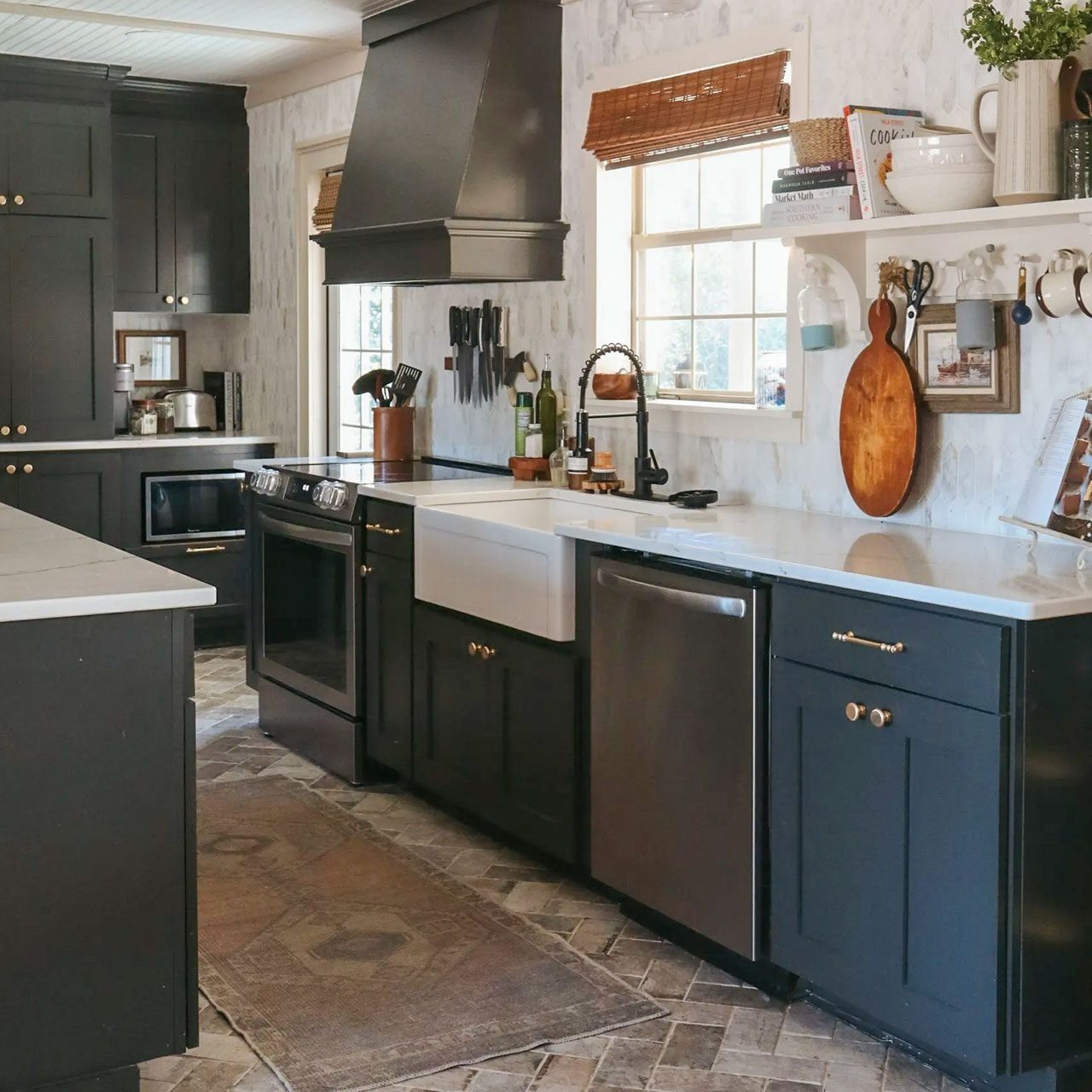 Everyone Said Black Kitchen Cabinets Were Too Bold. I'd Choose Them Again in a Heartbeat