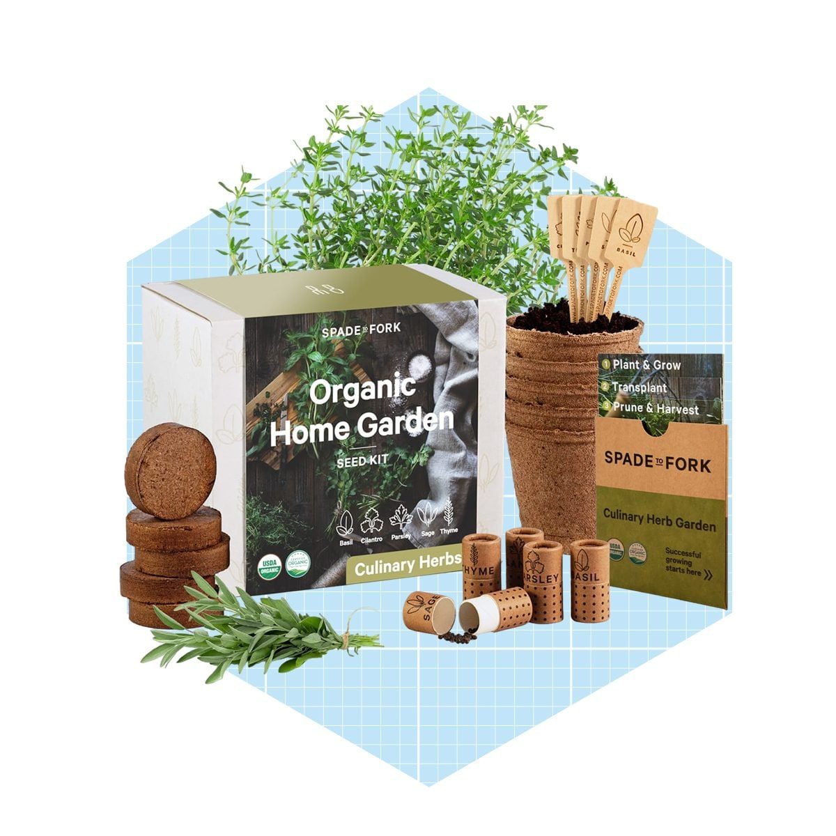 Go Green with this Organic Seed Starter Kit