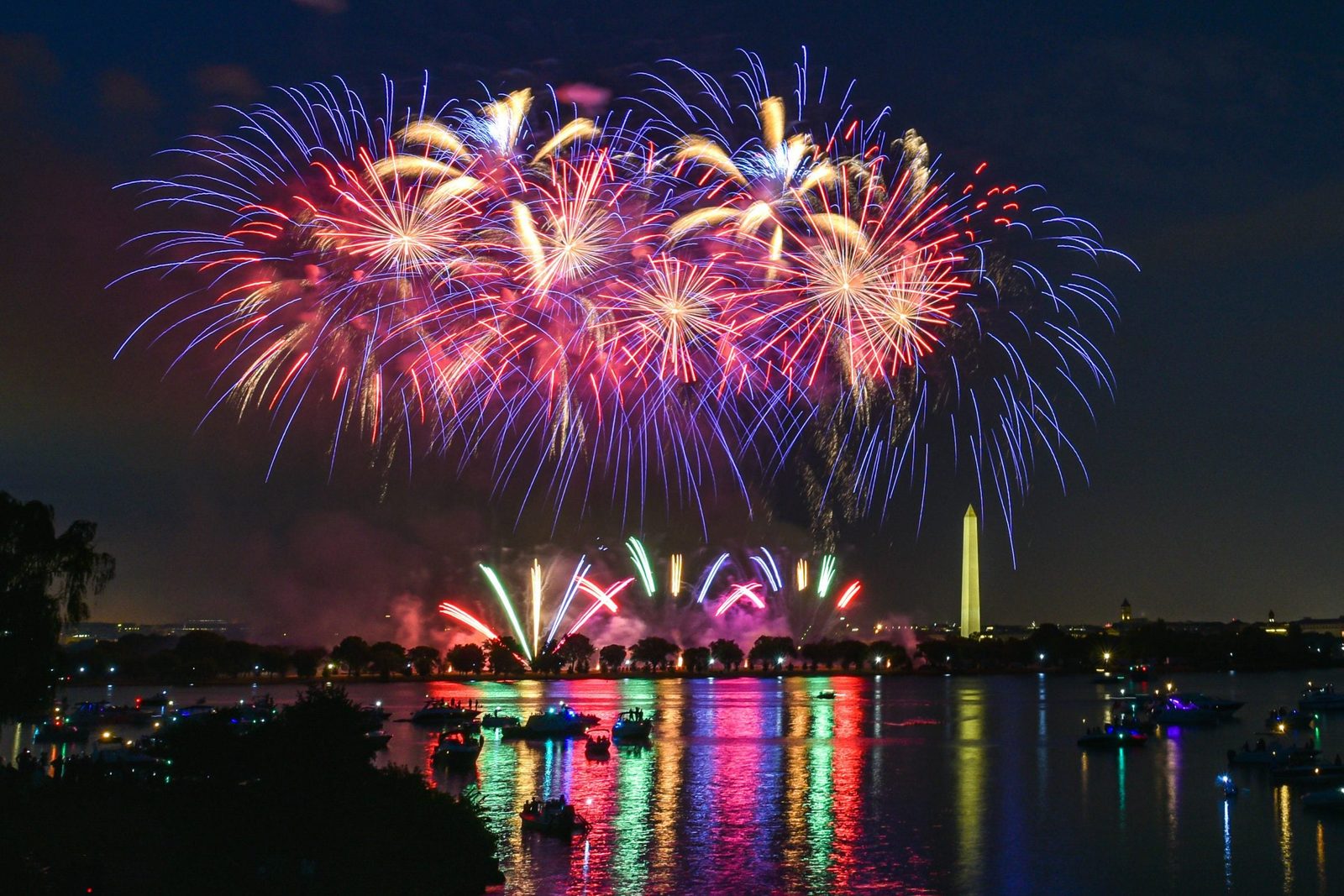 Fireworks - Celebrating Independence Day 4th of July
