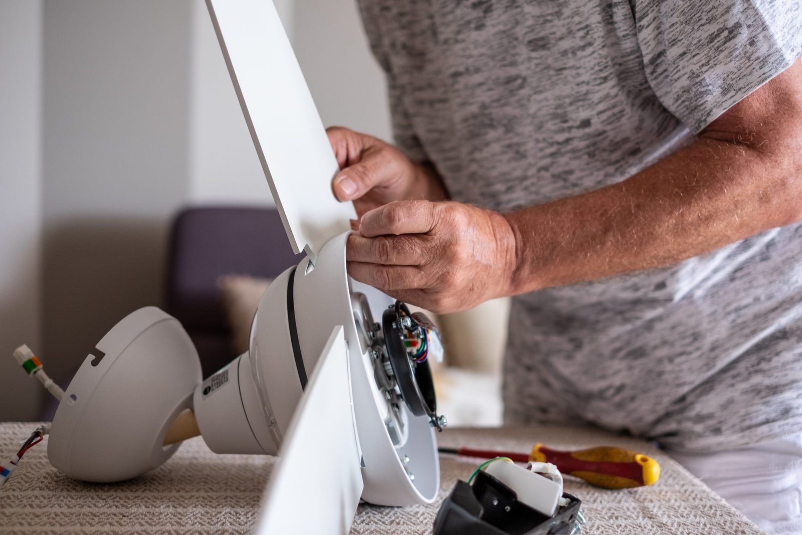 Drooping Ceiling Fan Blades? Here's Why It Happens & How to Fix It