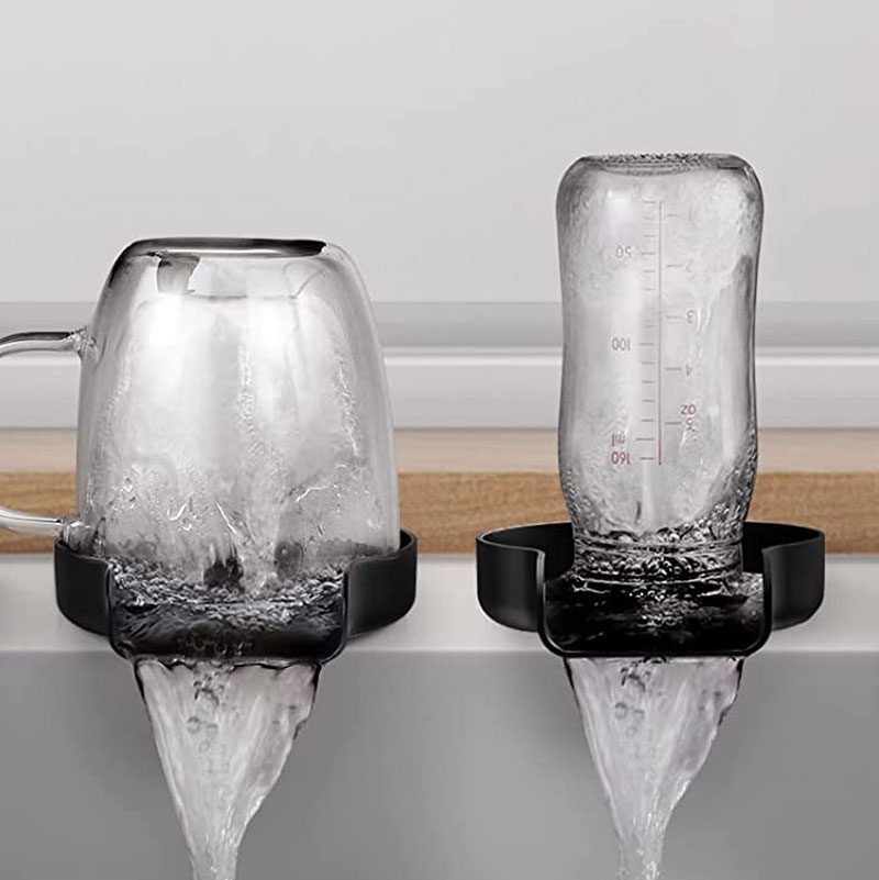 Finish Dishes in Minutes with an Easy-to-Install Motorized Glass Rinser
