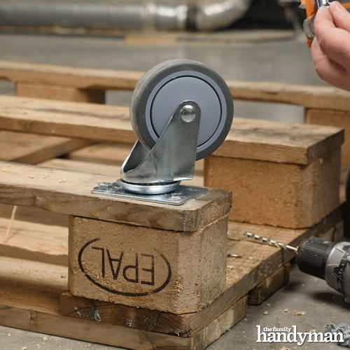 How to Build a Pallet Dolly