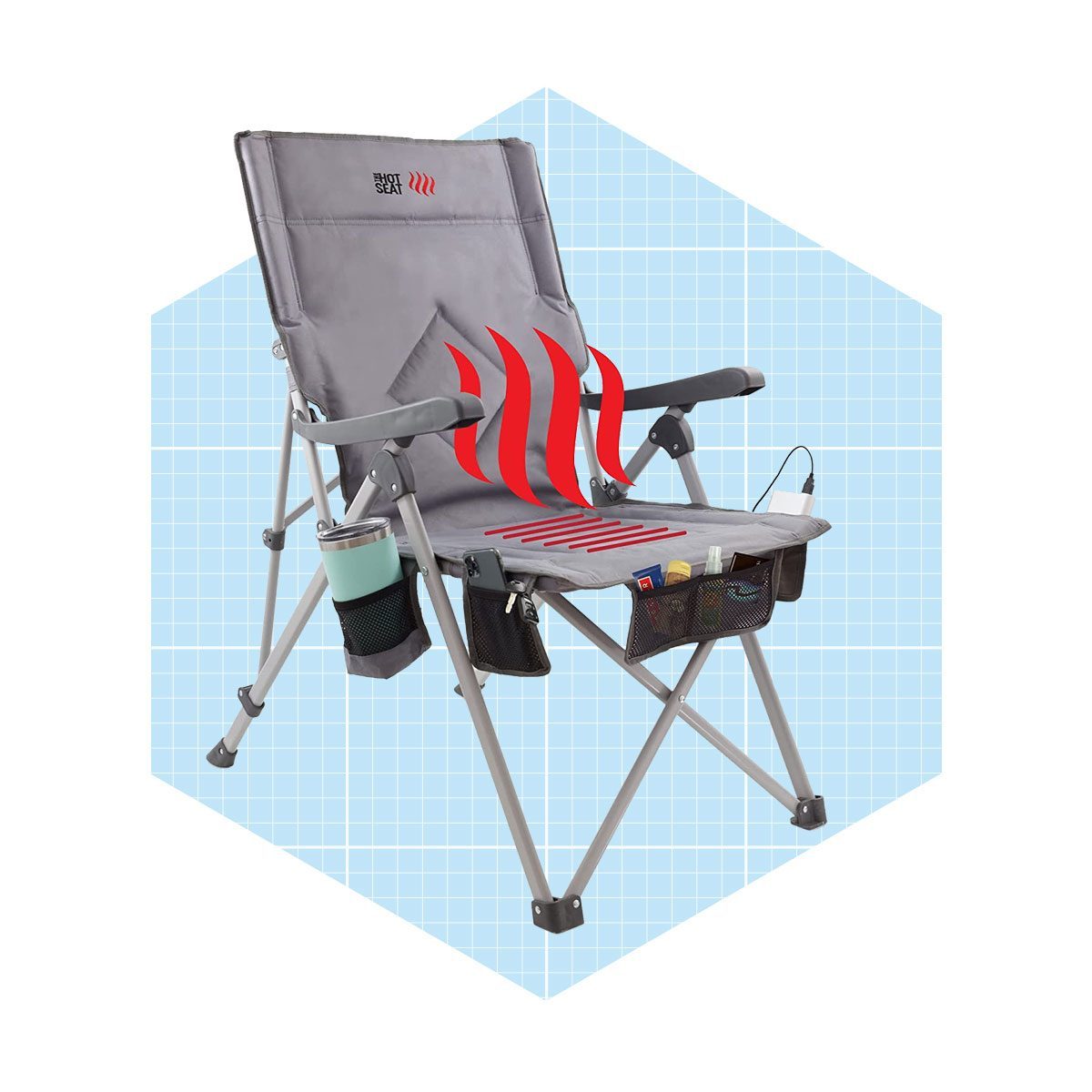 This Genius Heated Camping Chair is Made for Chilly Outdoor Activities
