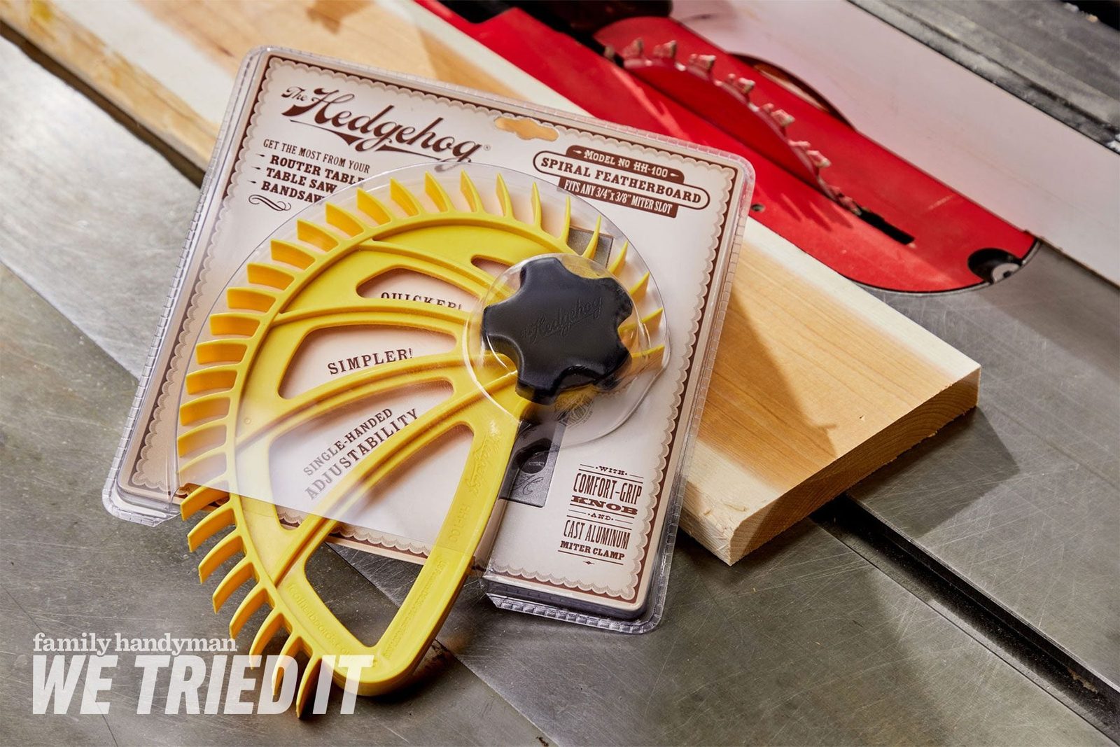 We Tried the Hedgehog Featherboard for Straight (and Safe) Cuts on the Table Saw