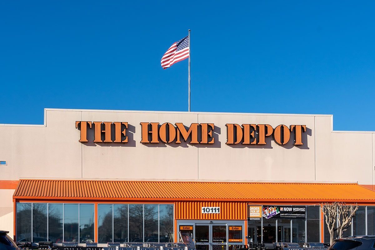 Home Depot Store front