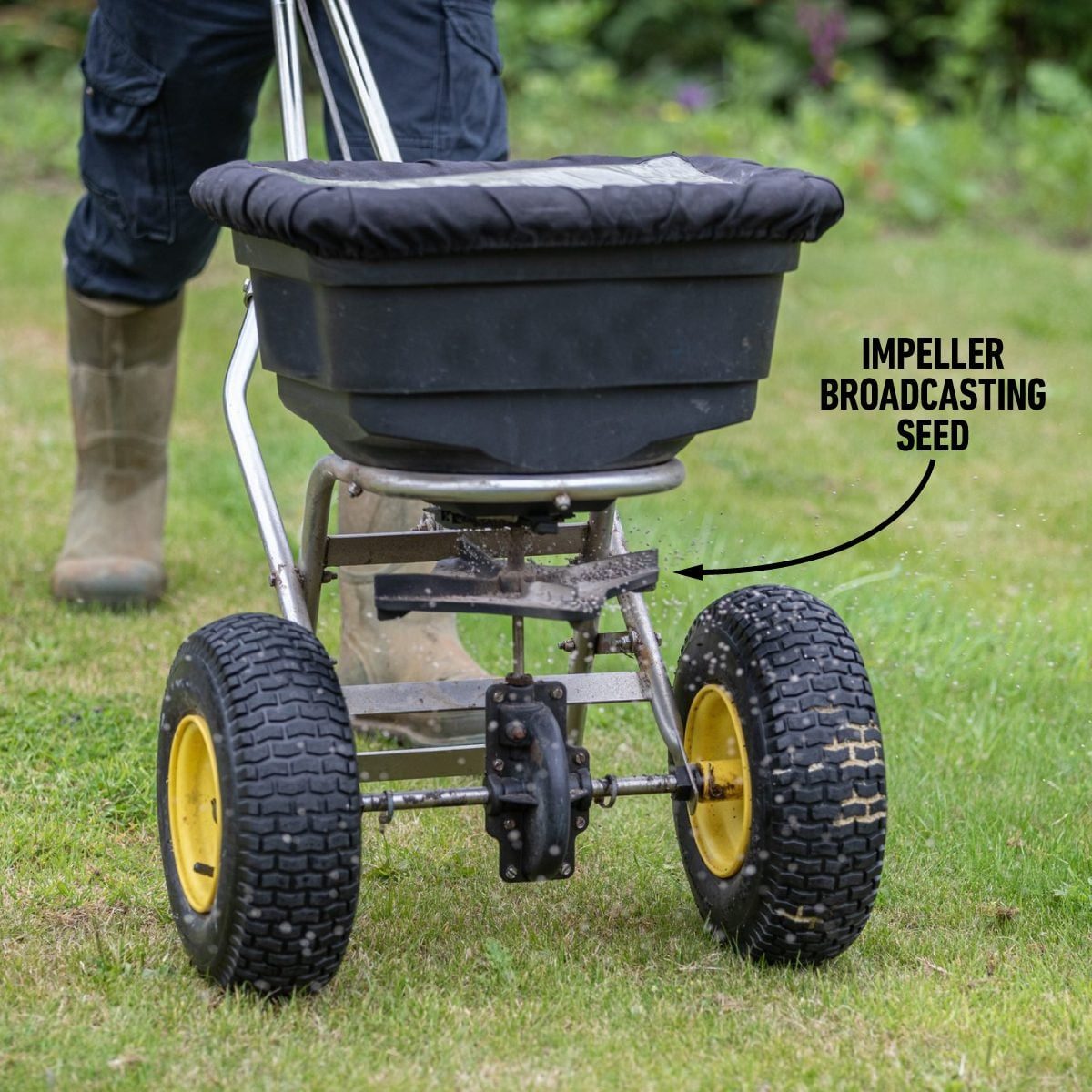 How to Use a Broadcast Spreader the Right Way