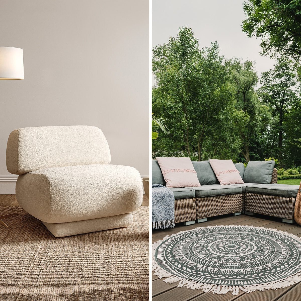 Indoor vs. Outdoor Rugs: What's the Difference, Really?