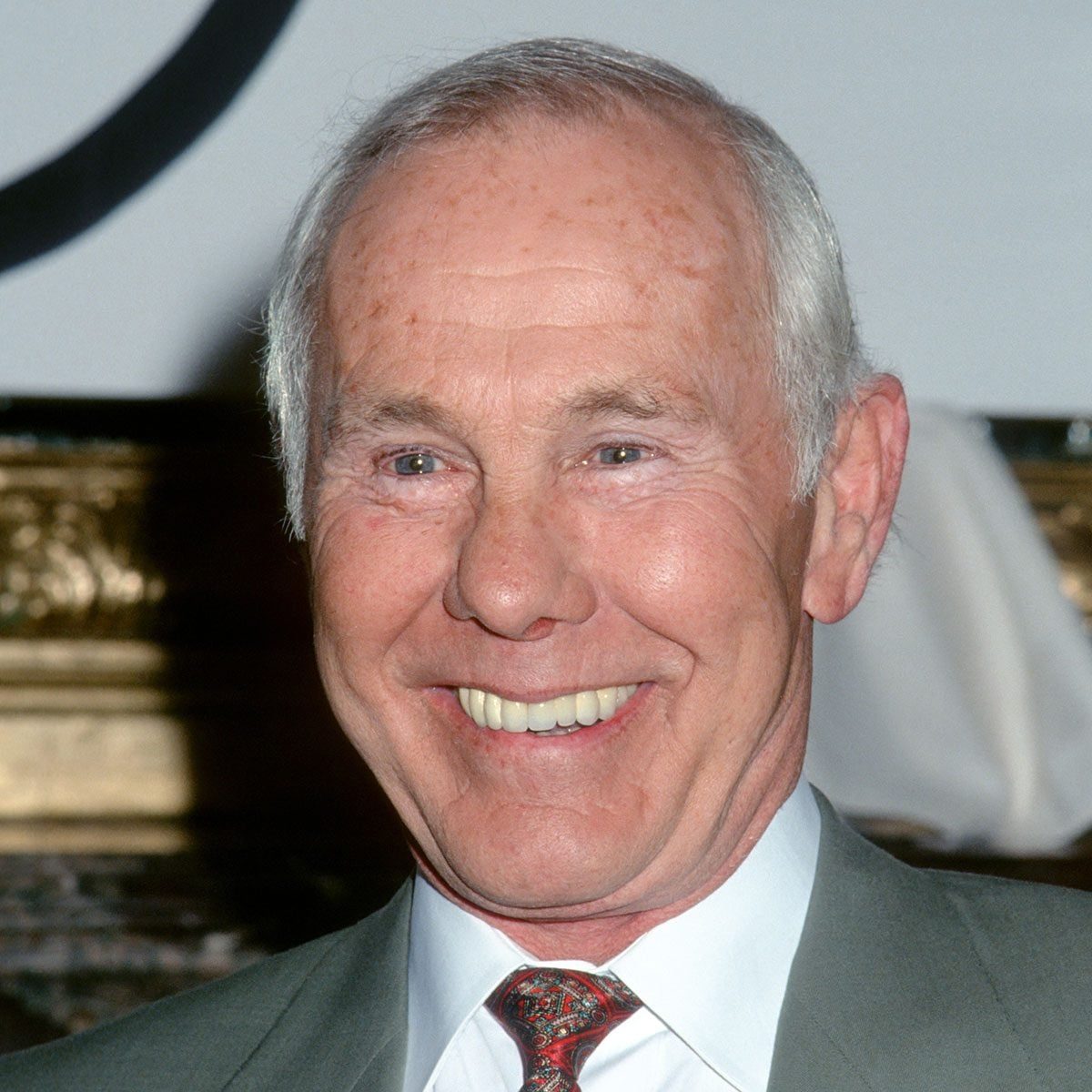 Johnny Carson at the The Plaza Hotel in New York City, New York