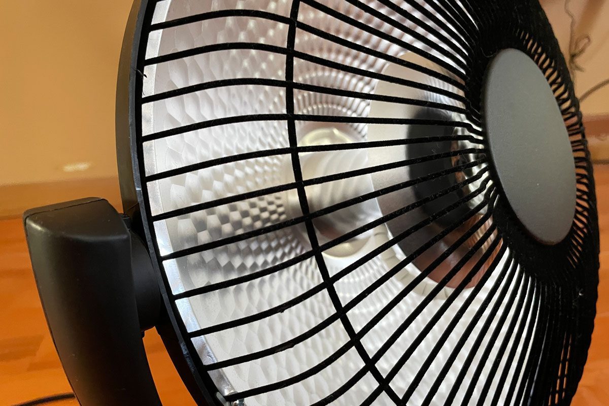 This Radiant Space Heater Is Helping Me Stay Warm Through Frigid Wisconsin Winters
