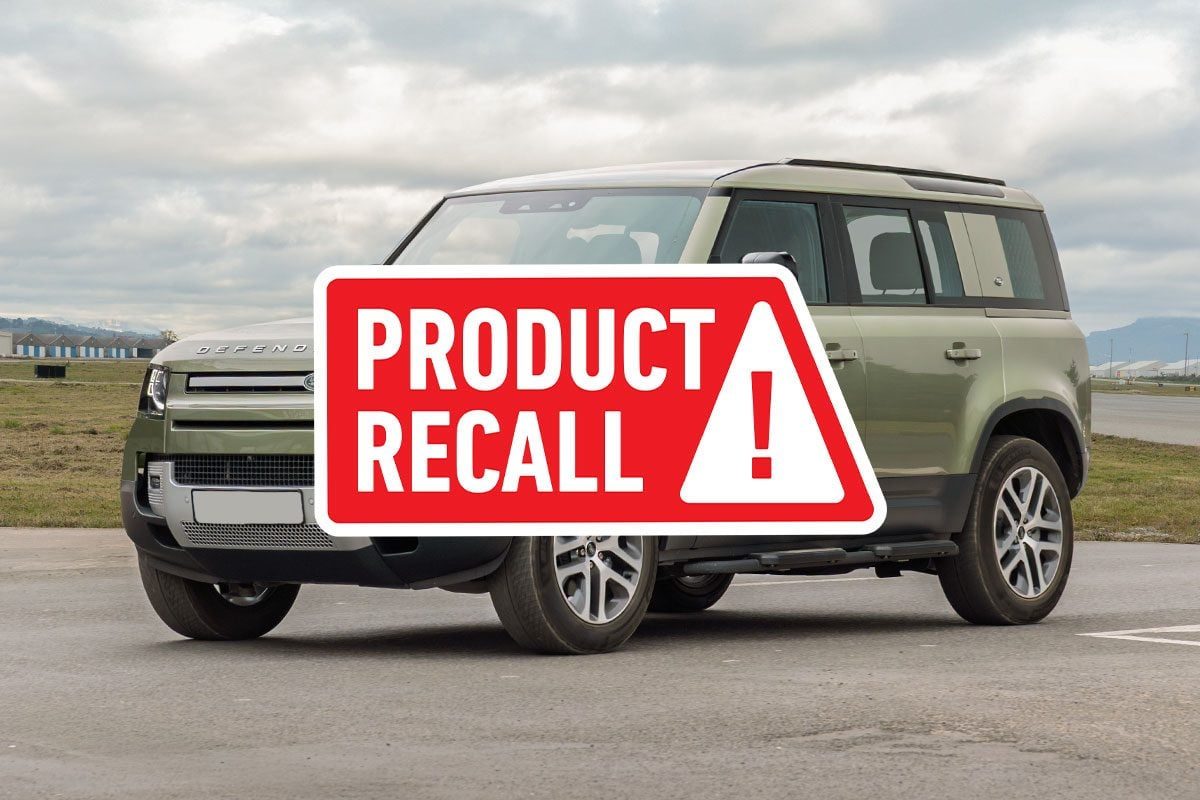 Land Rovers Recalled Over Dangerous Faulty Seat Belts