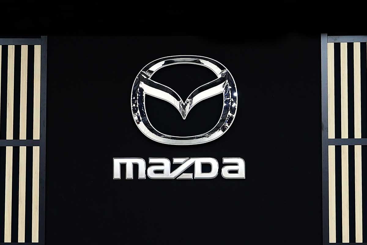 The Mazda Motor Corporation logo