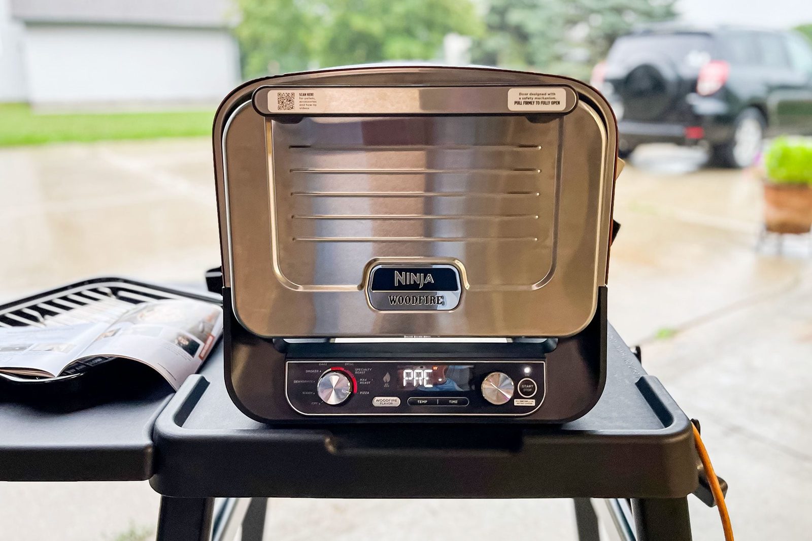 We Tried the Ninja Woodfire 8-in-1 Outdoor Oven—Here's What We Thought