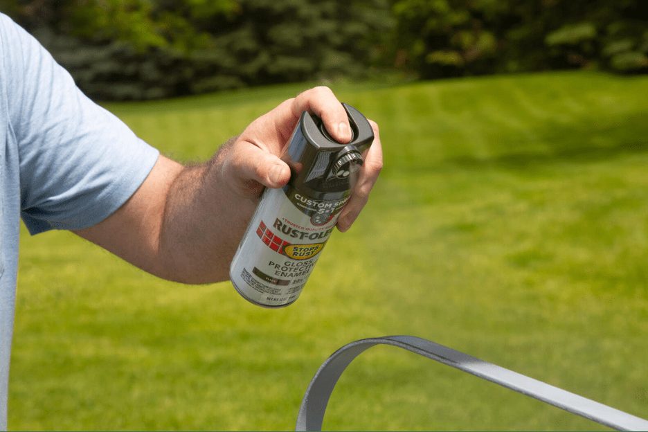 How to Flip Metal Patio Furniture