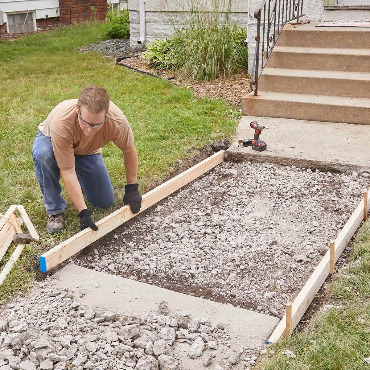 Replace a Section of Sidewalk