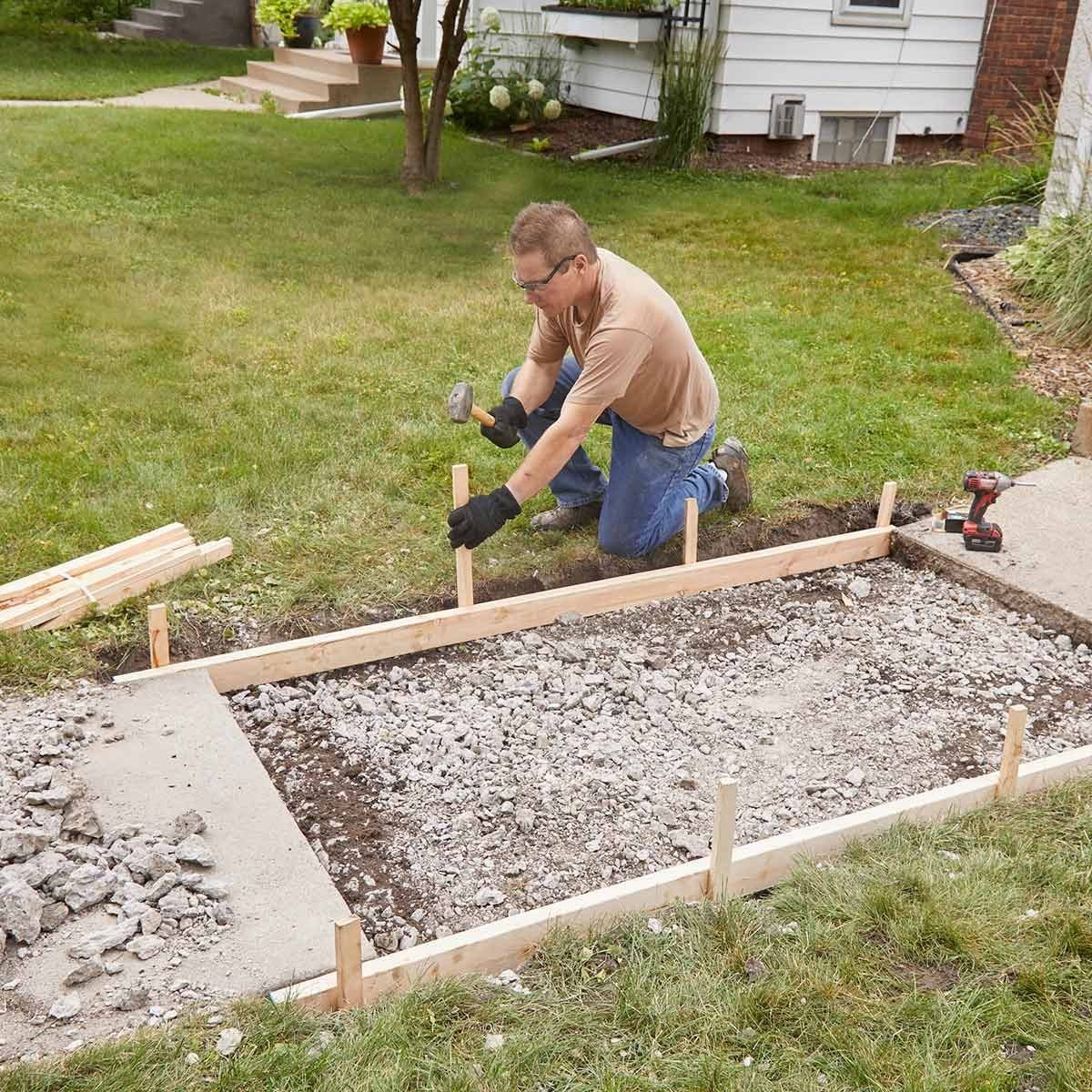 Replace a Section of Sidewalk