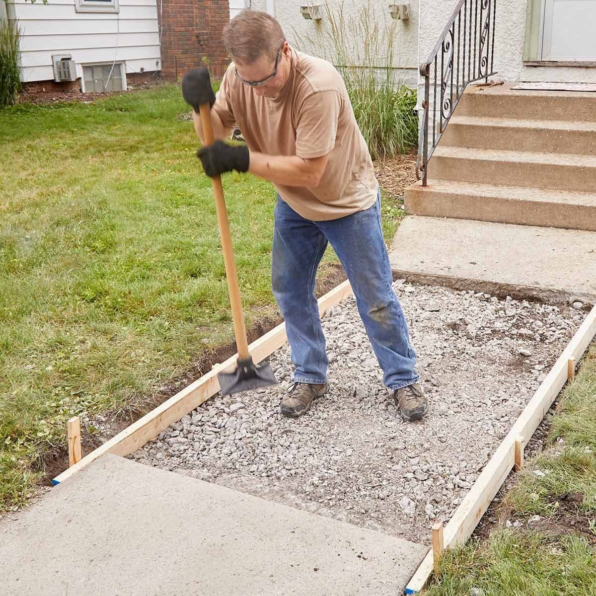 Replace a Section of Sidewalk