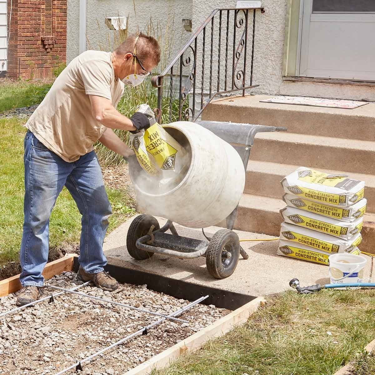 Replace a Section of Sidewalk