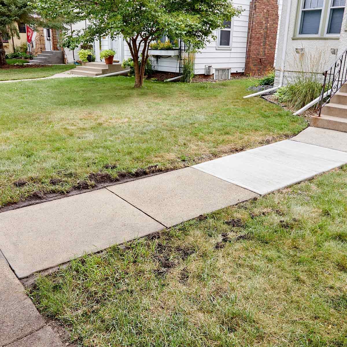 Resurfacing a Sidewalk is Easy to DIY