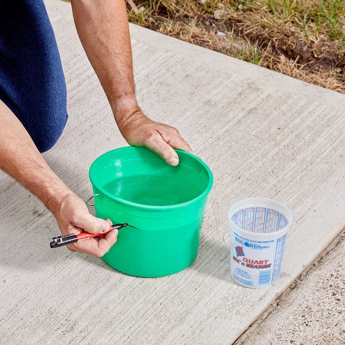 Resurfacing a Sidewalk is Easy to DIY
