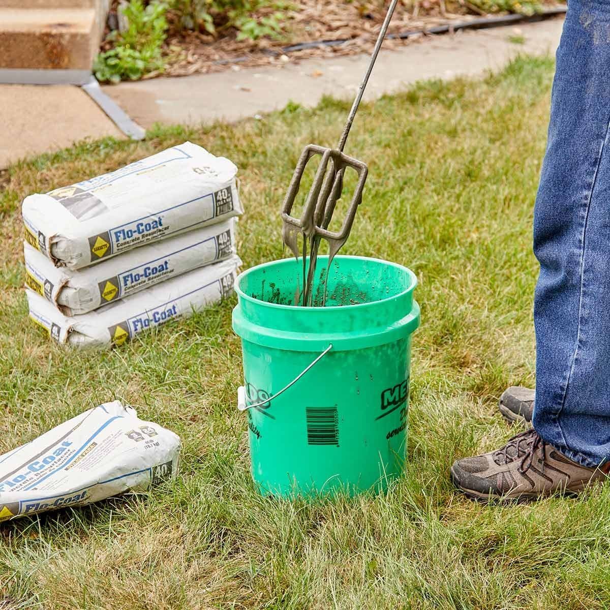 Resurfacing a Sidewalk is Easy to DIY