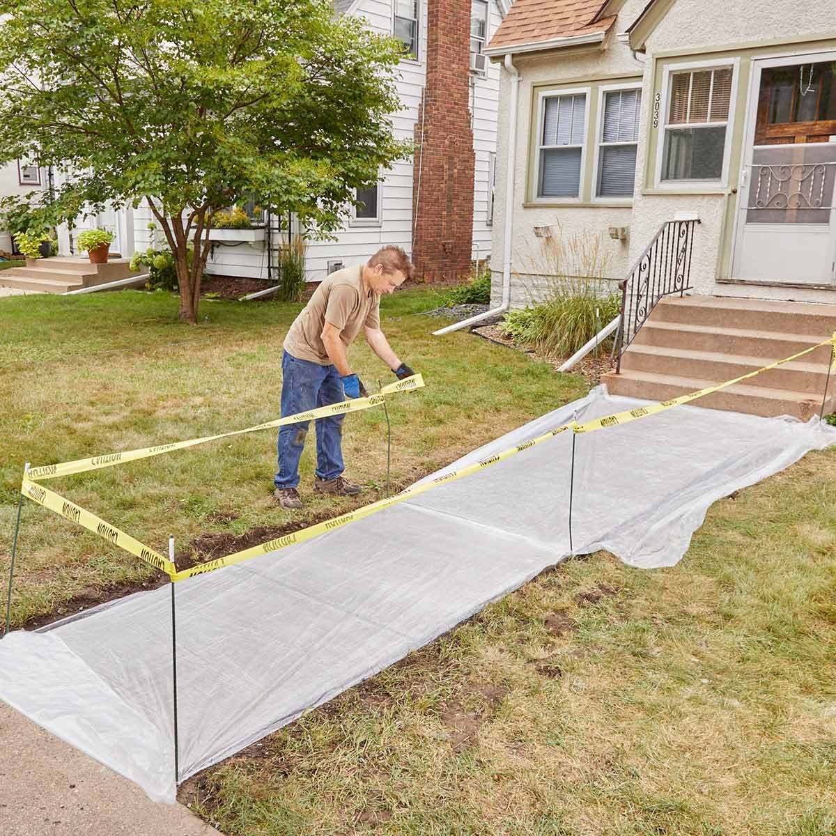 Resurfacing a Sidewalk is Easy to DIY