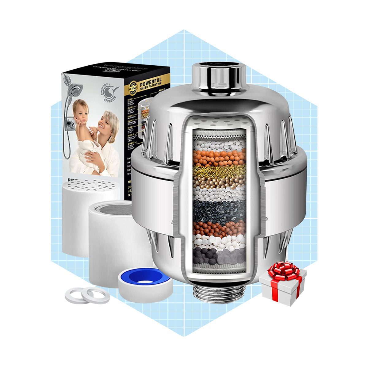 Shower Filter For Hard Water With Vitamin C Ecomm Amazon.com