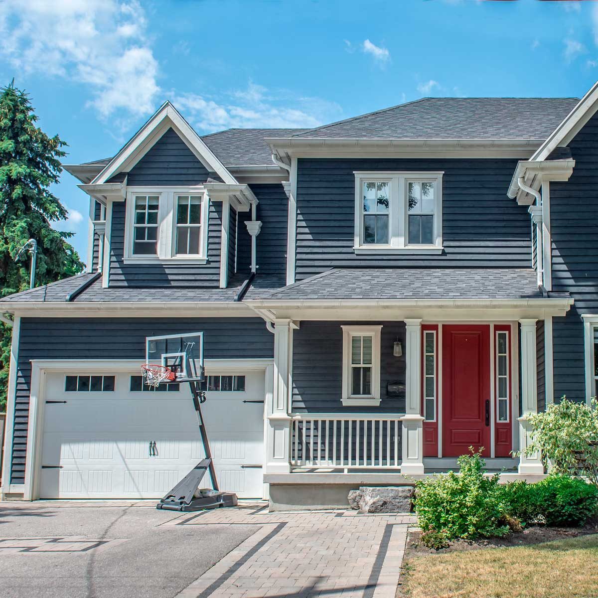 Should Your Garage Door Match Your House Color?