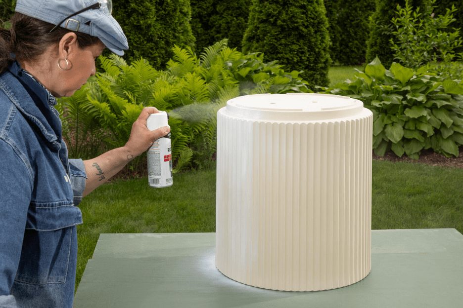 Transform an Ordinary Patio Planter into a Custom Side Table