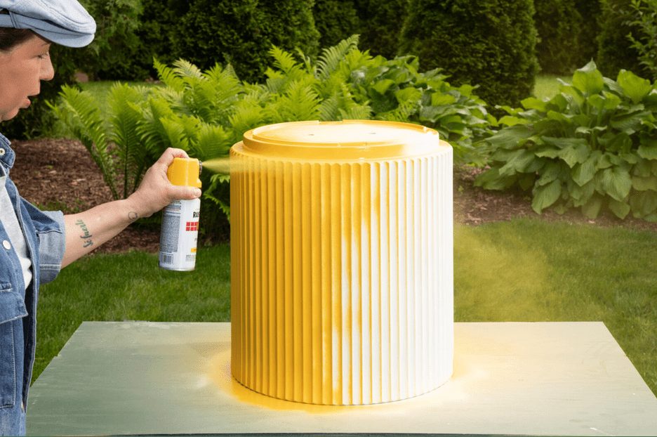 Transform an Ordinary Patio Planter into a Custom Side Table