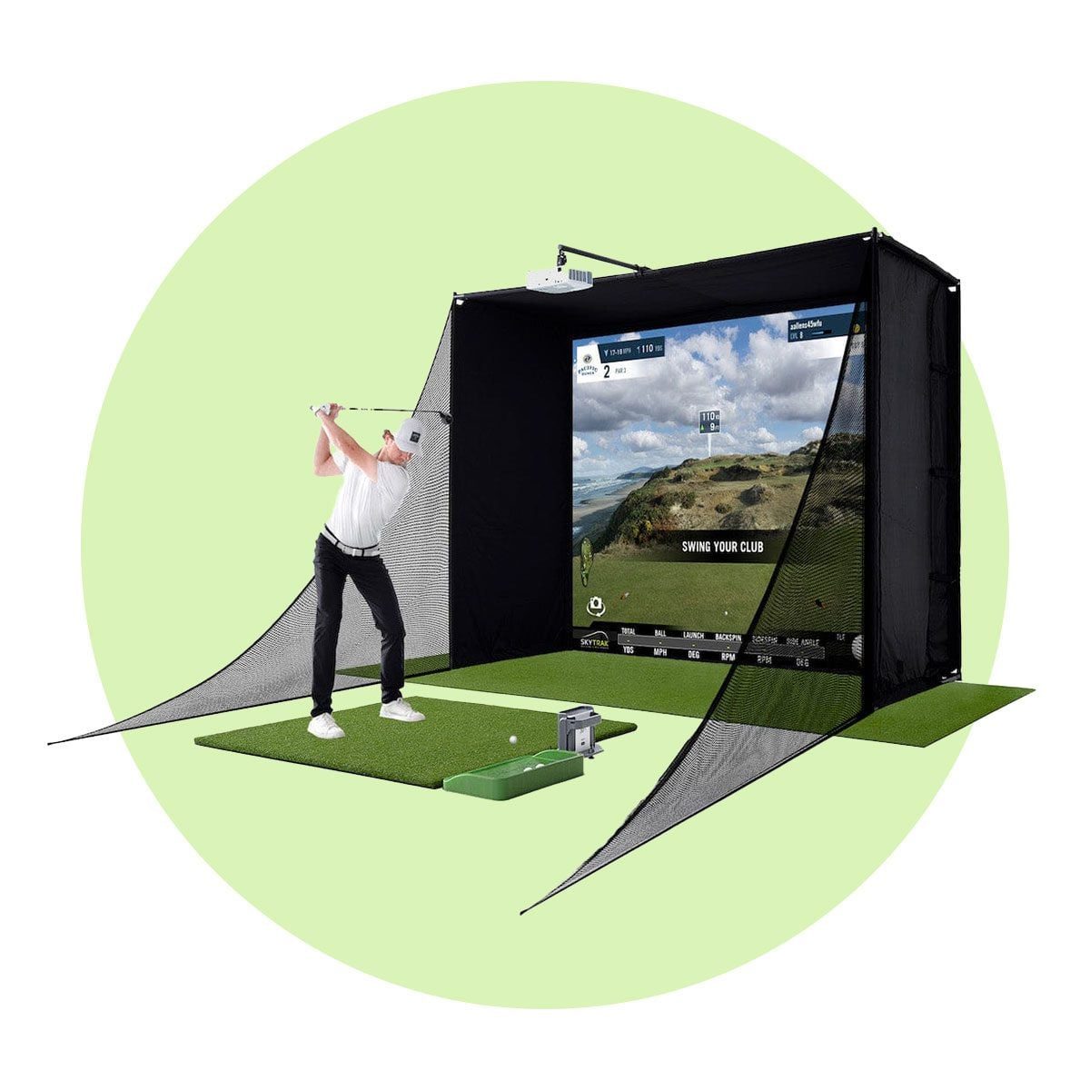 Skytrak Golf Simulator