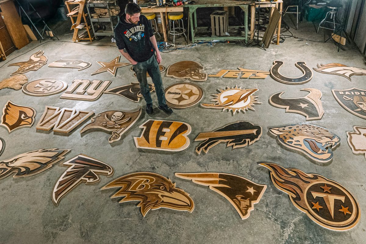 Wood Artist Ike Wynter Turns Trash Into Treasure
